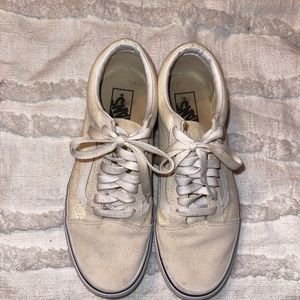 Cream Old Skool Skate Vans